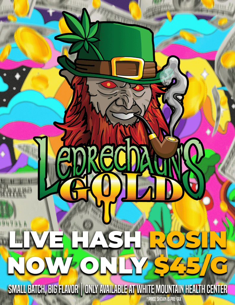 Leprechaun's Gold Live hash Rosin now only $45 a gram