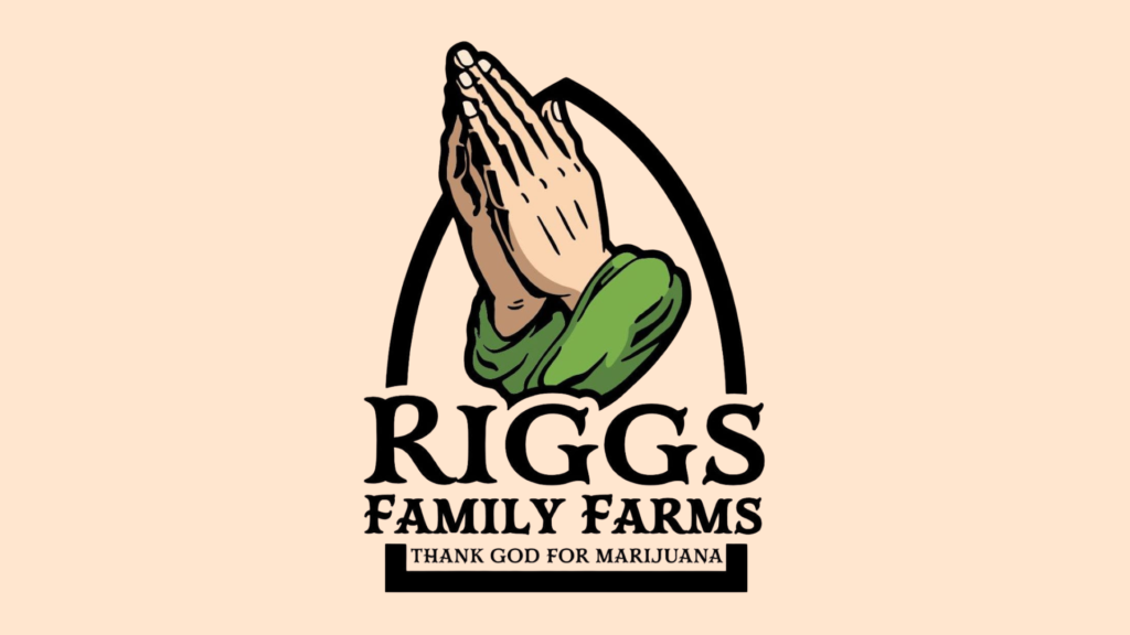 Riggs Family Farms premium cannabis flower and 7g jars at White Mountain Health Center